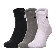 Шкарпетки Nike U NK ED LTWT ANKLE 3P 132 (SX7677-964)