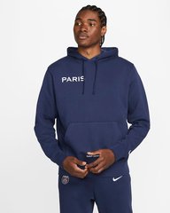 Кофта чоловічі Nike Paris Saint-Germain Gfa Fleece Hoodie (DN1317-410)