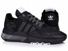Кросівки чоловічі Adidas Nite Jogger Originals Black (H01717), 40, M