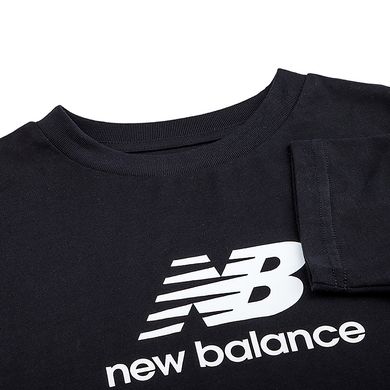 Футболка New Balance Essentials Stacked Logo Jersey (YT31541BK)